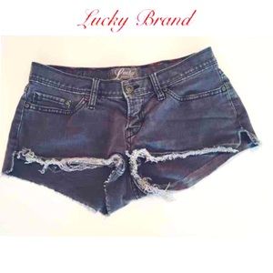 Lucky Brand Jean Short Shorts